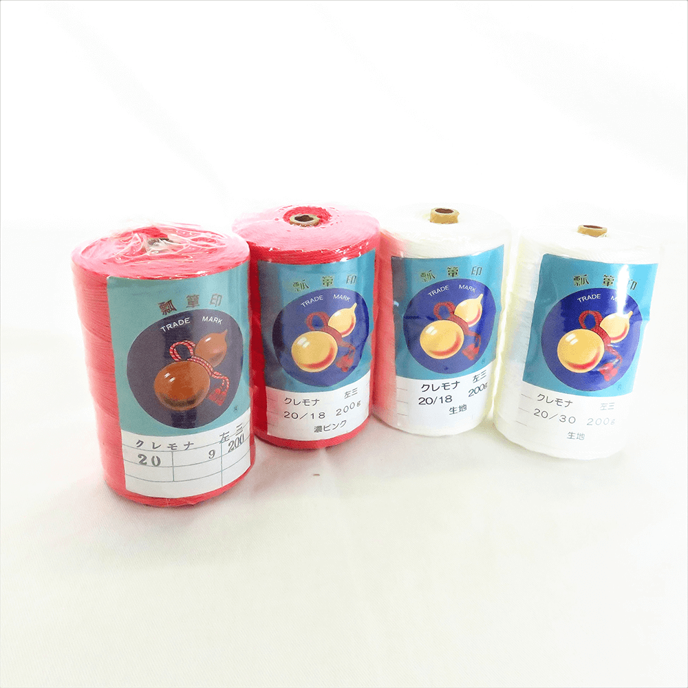 No39 クレモナ糸 左3本撚